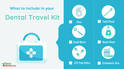 dental travel kit Cherry Orthodontics, Dr. William Cherry DMD, Orthodontist in Bethlehem Pennsylvania, Orthodontist in Schnecksville Pennsylvania, orthodontic treatments, spark clear aligners, surgical orthodontics, tads, types of braces, virtual smile assessment, common orthodontic issues bethlehem & schnecksville, clear aligners, damon smile, orthodontics for Adults, orthodontics for teens, orthodontics for children, Invisalign, Itero Digital scans, dentofacial orthopedics, mouthguards, retainers, emergency orthodontic care, palatal expanders, two phase treatment, invisalign smileview, early orthodontic treatment, orthodontics in bethlehem,orthodontics in schnecksville, Dr. William Cherry, DMD Family orthodontist, BETHLEHEM OFFICE (484) 893-5000,SCHNECKSVILLE OFFICE (610) 769-5100,NEW PATIENTS (484) 897-6088